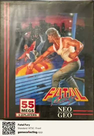 Fatal Fury Neo Geo AES, NTSC box front