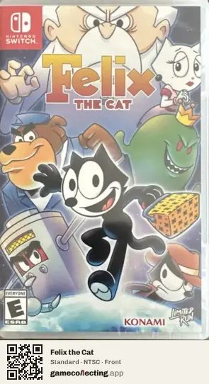 Felix the Cat Nintendo Switch, NTSC box front