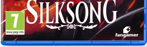 Hollow Knight: Silksong, the PEGI square on its front