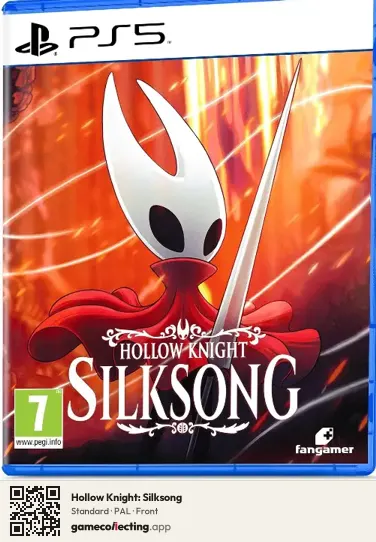 Hollow Knight: Silksong PlayStation 5, PAL box front