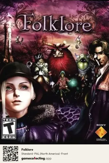Folklore PlayStation 3, North America box front