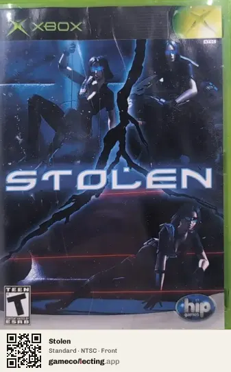 Stolen Xbox, NTSC box front