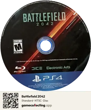 Battlefield 2042 PlayStation 4, NTSC disc