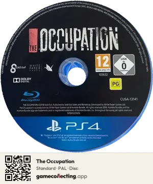 The Occupation PlayStation 4, PAL disc