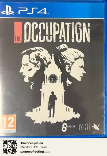 The Occupation PlayStation 4, PAL box front