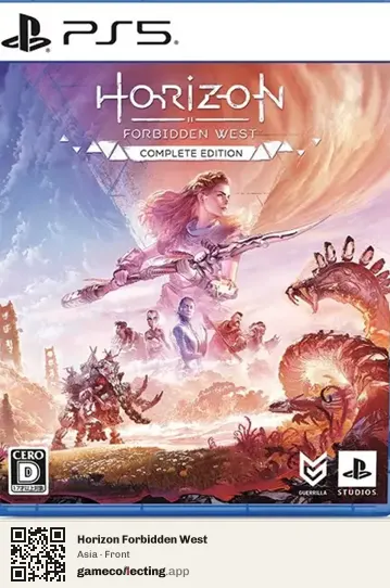 Horizon Forbidden West PlayStation 5, Asia box front