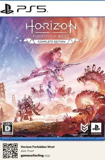 Horizon Forbidden West PlayStation 5, Asia box front