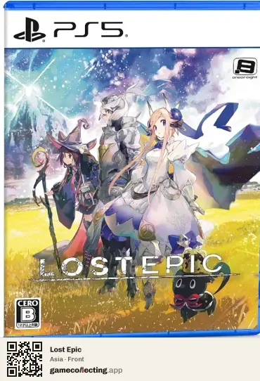 Lost Epic PlayStation 5, Asia box front
