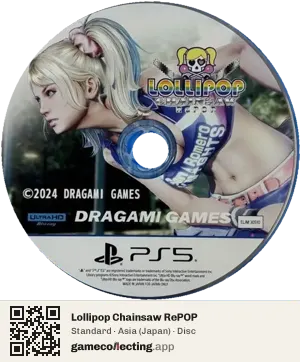 Lollipop Chainsaw RePOP PlayStation 5, Asia disc