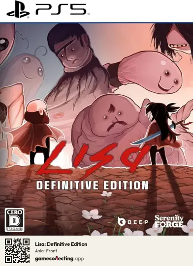 Lisa: Definitive Edition PlayStation 5, Asia box front