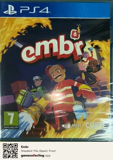 Embr PlayStation 4, Spain box front