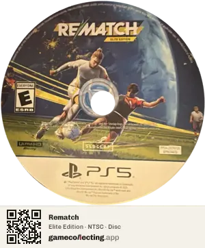 Rematch PlayStation 5, NTSC disc