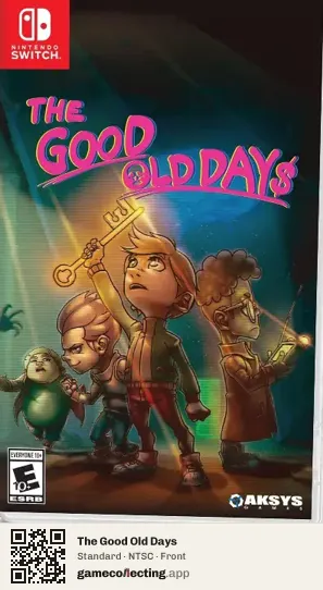 The Good Old Days Nintendo Switch, NTSC box front
