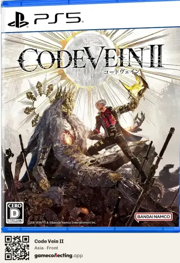 Code Vein II PlayStation 5, Asia box front