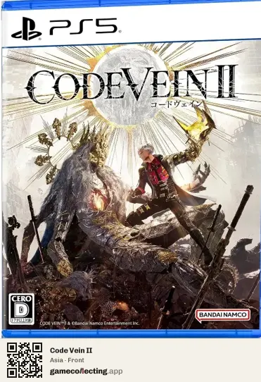 Code Vein II PlayStation 5, Asia box front