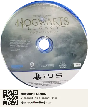 Hogwarts Legacy PlayStation 5, Asia disc