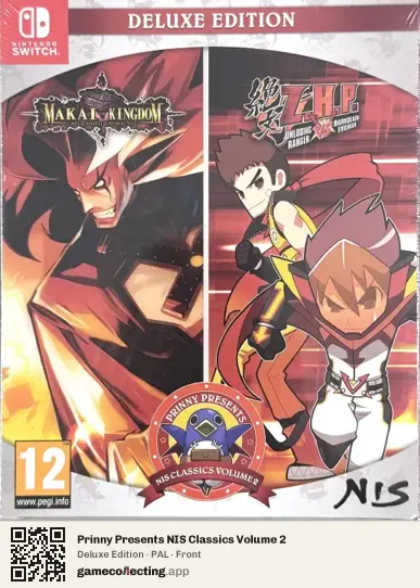 Prinny Presents NIS Classics Volume 2 Nintendo Switch, PAL box front