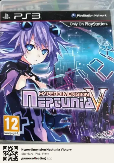 Hyperdimension Neptunia Victory PlayStation 3, PAL box front