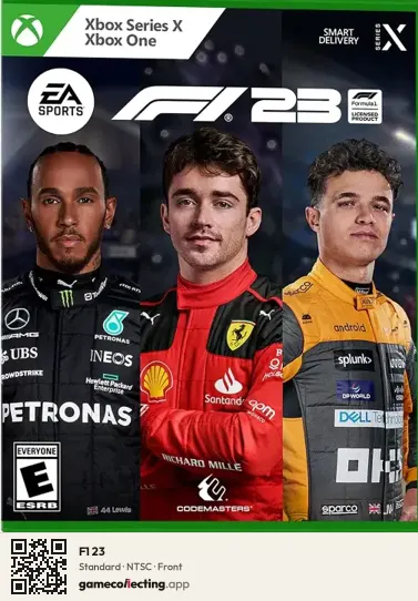 F1 23 Xbox Series X, NTSC box front