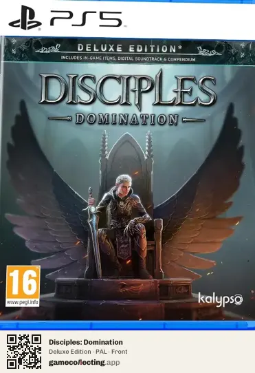 Disciples: Domination PlayStation 5, PAL box front