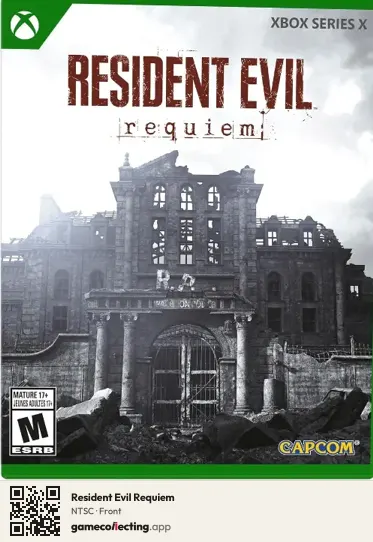 Resident Evil Requiem Xbox Series X, NTSC box front