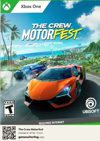 The Crew Motorfest Xbox One, NTSC box front