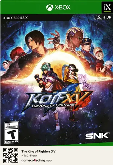 The King of Fighters XV Xbox Series X, NTSC box front