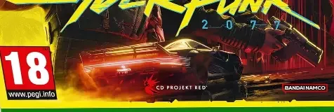 Cyberpunk 2077, the PEGI square on its front