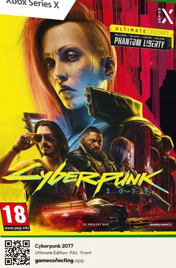 Cyberpunk 2077 Xbox Series X, PAL box front