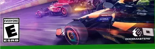 F1 24, the ESRB box on its front