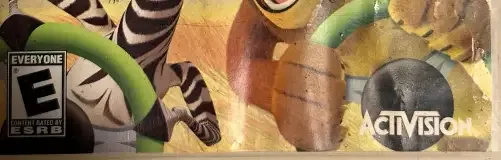 DreamWorks Madagascar Kartz, the ESRB box on its front