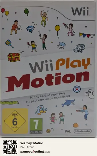 Wii Play: Motion Nintendo Wii, PAL box front