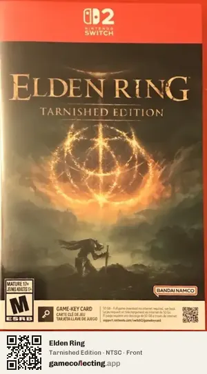 Elden Ring Nintendo Switch 2, NTSC box front