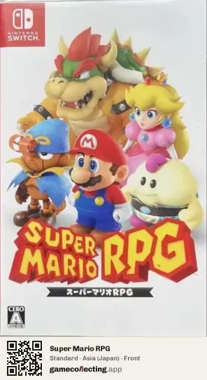 Super Mario RPG Nintendo Switch, Japan box front