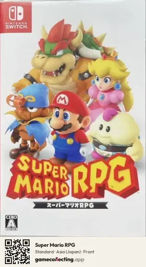 Super Mario RPG Nintendo Switch, Japan box front