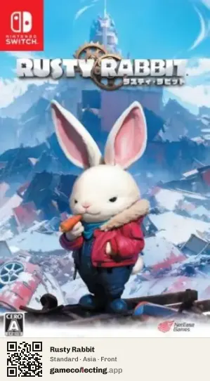Rusty Rabbit Nintendo Switch, Asia box front