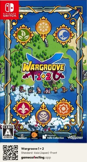Wargroove 1 + 2 Nintendo Switch, Japan box front