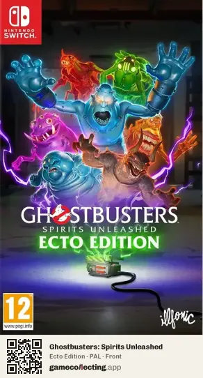 Ghostbusters: Spirits Unleashed Nintendo Switch, PAL box front