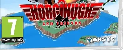 Horgihugh and Friends, the PEGI square on its front