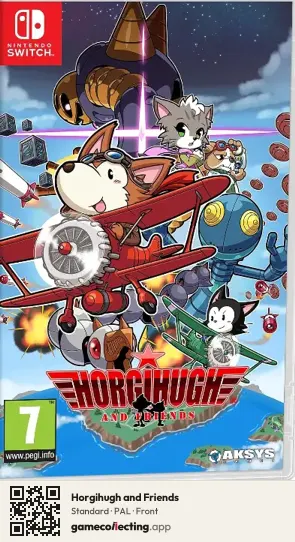 Horgihugh and Friends Nintendo Switch, PAL box front
