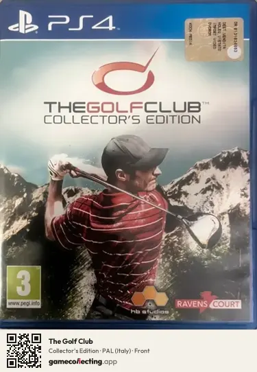The Golf Club PlayStation 4, Italy box front