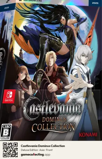 Castlevania Dominus Collection Nintendo Switch, Asia box front