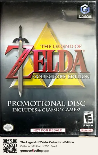 The Legend of Zelda: Collector's Edition Nintendo GameCube, NTSC box front
