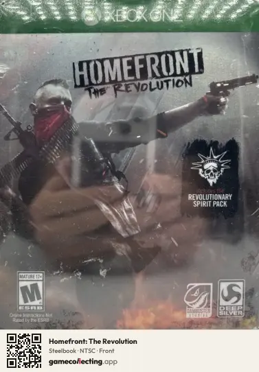 Homefront: The Revolution Xbox One, NTSC box front