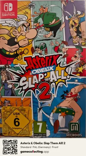 Asterix & Obelix: Slap Them All! 2 Nintendo Switch, Germany box front