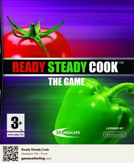 Ready Steady Cook Nintendo DS, PAL box front