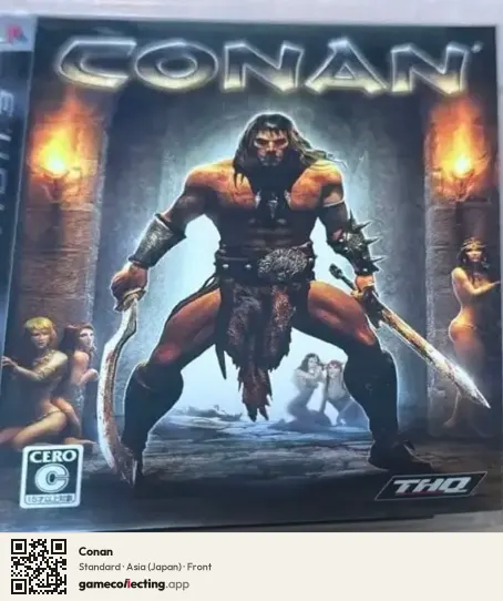 Conan PlayStation 3, Asia box front