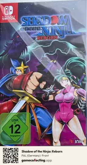 Shadow of the Ninja: Reborn Nintendo Switch, Germany box front