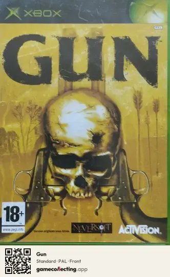 Gun Xbox, PAL box front