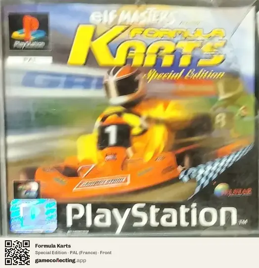 Formula Karts PlayStation, France box front